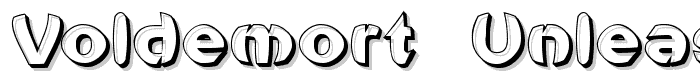 Voldemort Unleashed font